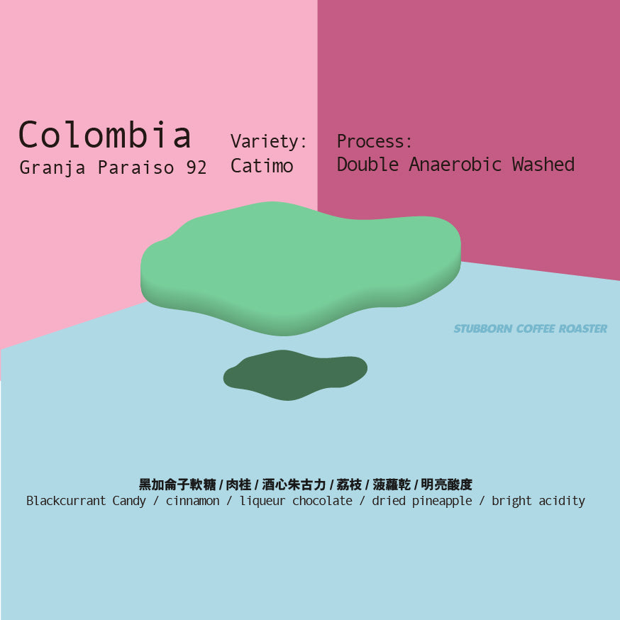 Colombia - Double Anaerobic Washed - Granja Paraiso 92