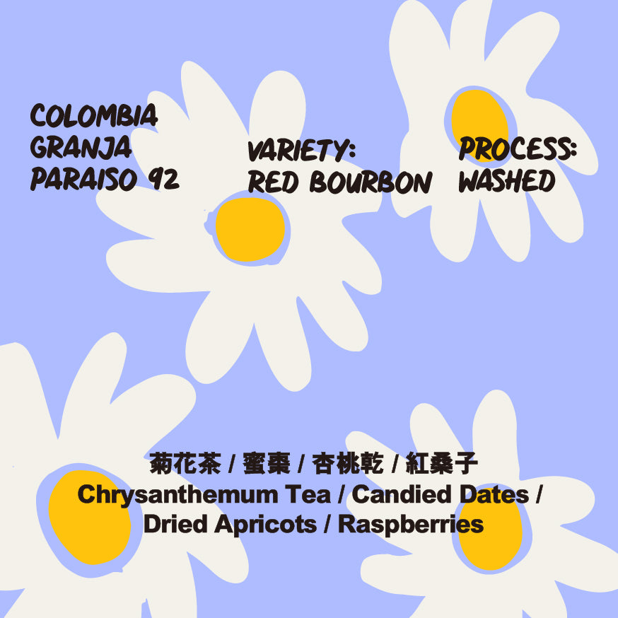 Colombia - Washed - Granja Paraiso 92